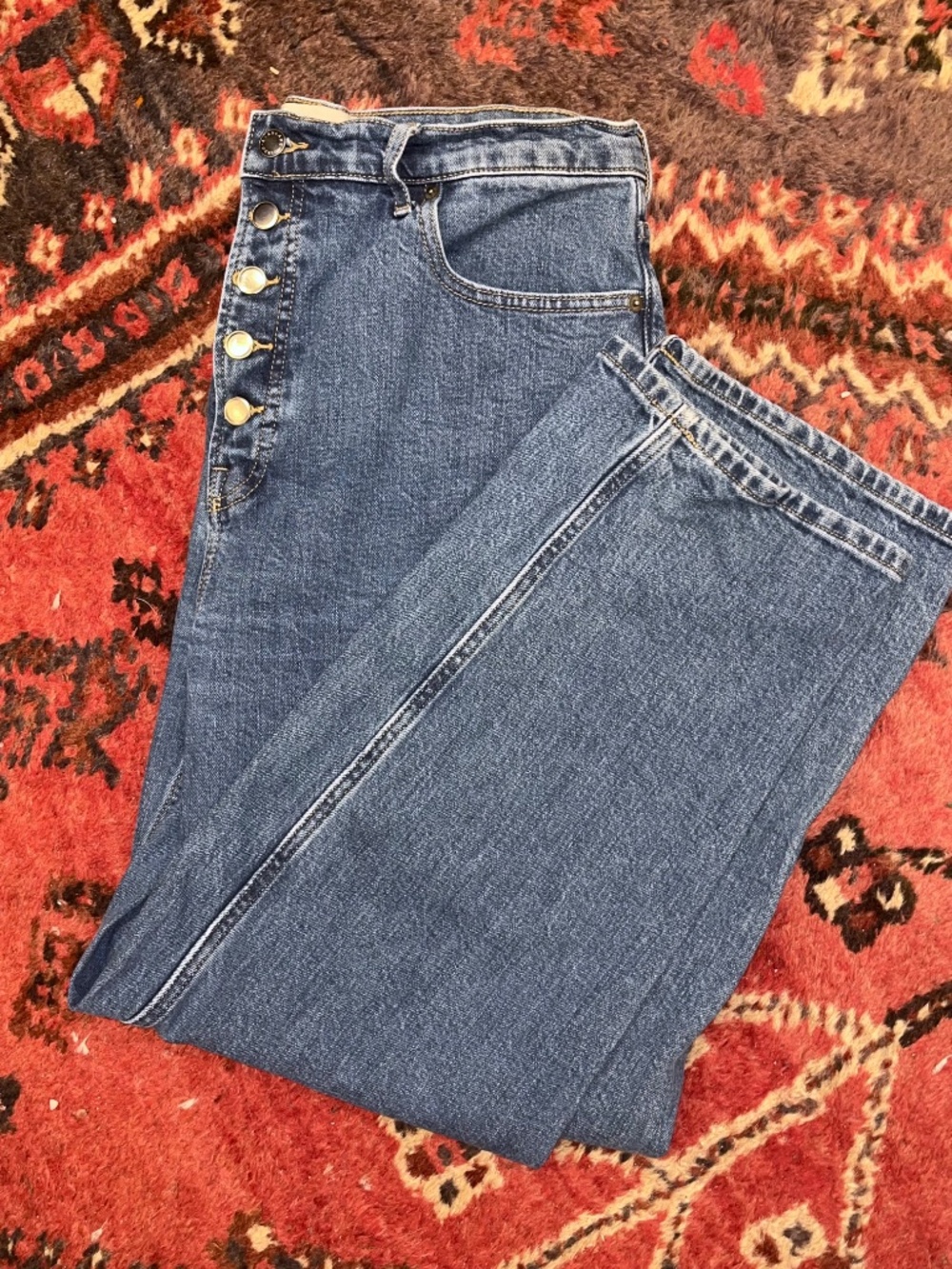 Everlane "The Way High" button fly jeans - Size 32